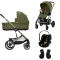 Cybex Kinderwagen 3 in 1 Balios Lux Set S Moss Green | Khaki