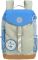 Lässig Mini Rolltop Backpack Sunny Explorer Green/Blue