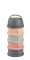Beaba Stapelbare Doseerdozen 4 Compartimenten Mineral Grey/Pink