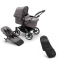 Bugaboo Donkey 5 Mono Kinderwagen 2 In 1 Graphite Grey Melange + Voetenzak