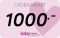 Baby & Tiener Megastore Cadeaubon 1000 Euro