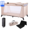 Cabino Campingbed Dune & Xtra Care set Beige + Matras