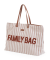 Childhome Family Bag Strepen - Nude/Terracotta