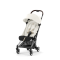 Cybex Buggy Coya Chrome Dark Brown Off White Light Beige