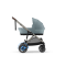 Cybex Kinderwagen 2 In 1 e-Gazelle S Taupe Stormy Blue Light Blue