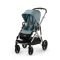 Cybex Kinderwagen Gazelle S Taupe Stormy Blue Light Blue 