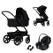 Joolz Kinderwagen 3 in 1 Geo3 Space Black + Joolz Maxi-Cosi Groep 0 Autostoel Pebble 360 Pro