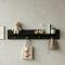 Born Lucky Wandplank Marble Zwart