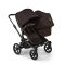 Bugaboo Donkey 6 Duo Kinderwagen Black | Cocoa Brown