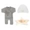 Petit Villain Kleding Set Ecru