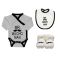 Petit Villain Kleding Set Mr. Macho 3-Delig