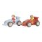 Little Dutch Pullback Racewagen met Pegdoll