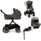 Nuna Kinderwagen 3 in 1 DEMI™ next Thunder + Autostoel PIPA™ next + Nuna Base CURV