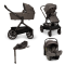 Nuna Kinderwagen 4 in 1 DEMI™ next Thunder (incl. Meerijdplankje) + Autostoel PIPA™ next + BASE™ curv