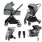 Topmark Kinderwagen 3 In 1 Diaz Green + Cabino Autostoel 360 I-Size & Base