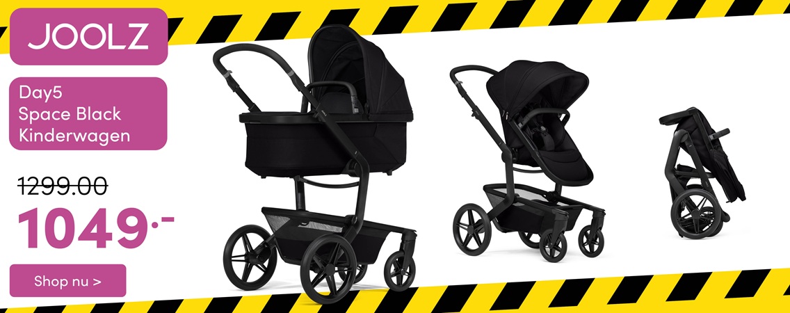 Joolz Kinderwagen 2 In 1 Day5 Space Black | Baby & Tiener Megastore
