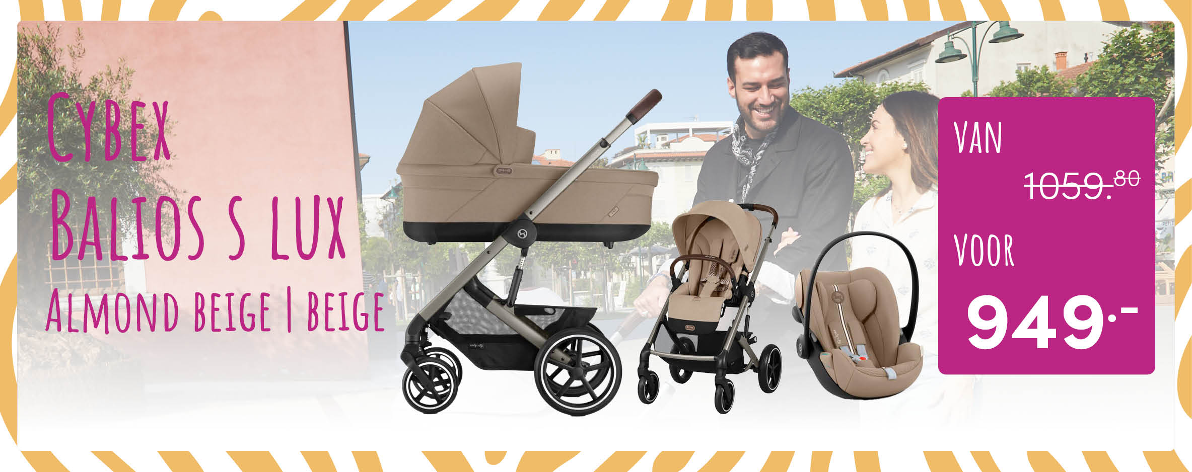 Cybex Balios Kinderwagen | Baby & Tiener Megastore