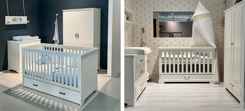 Romantische babykamer